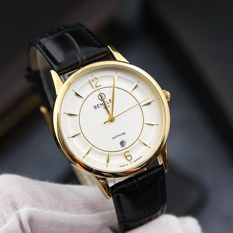 Đồng Hồ Nam BEN3234 Dây Da Cao Cấp 2 Màu Sang Trọng Mặt Kính Chống Xước, Chống Nước BH Hãng 12 Tháng | BigBuy360 - bigbuy360.vn