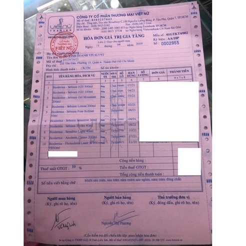 ALLME -Nước Tẩy Trang Bioderma 500ml. dành cho da dầu, da mụn, 500ml bill Pháp và Hàn chính hãng