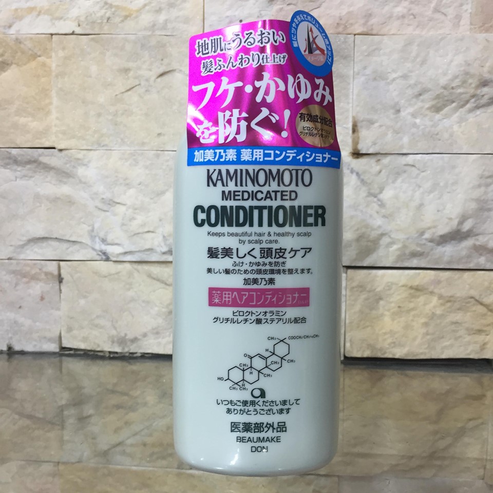 Dầu xả mọc tóc Kaminomoto Medicated Conditioner Nhật Bản