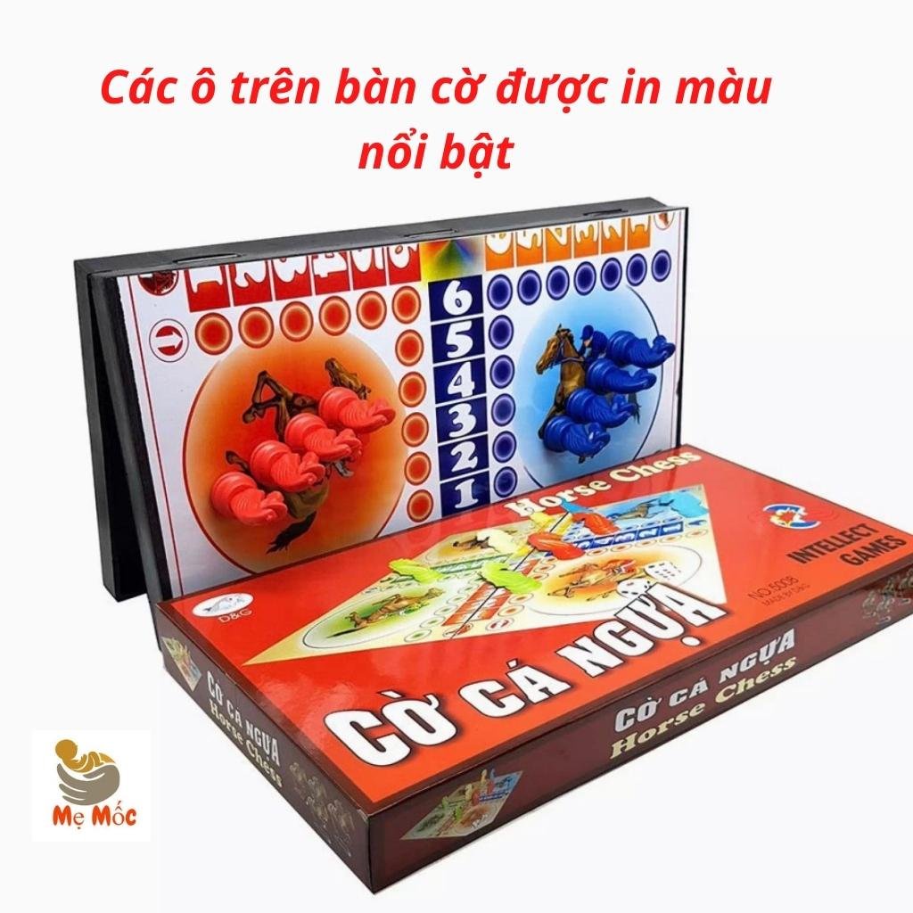 Bộ Cờ Cá Ngựa Nam Châm Cao Cấp Shop Mẹ Mốc ,CCN