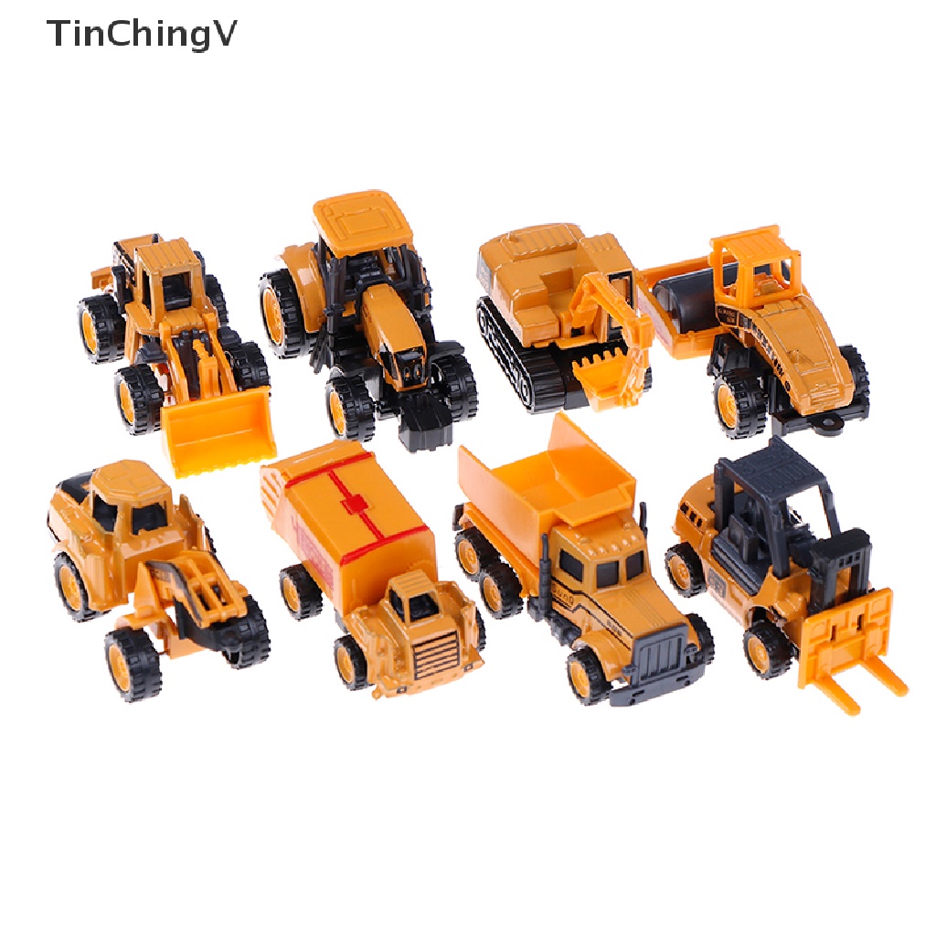 Mô Hình Xe Tải Đồ Chơi Bằng Hợp Kim 8 Kiểu Tùy Chọn Cho Bé
