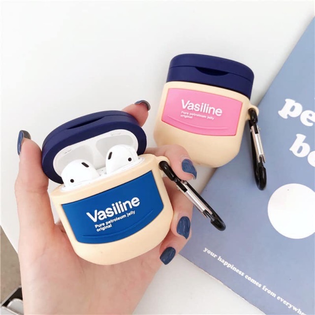 😍Case airpod 1/2 hũ vasiline