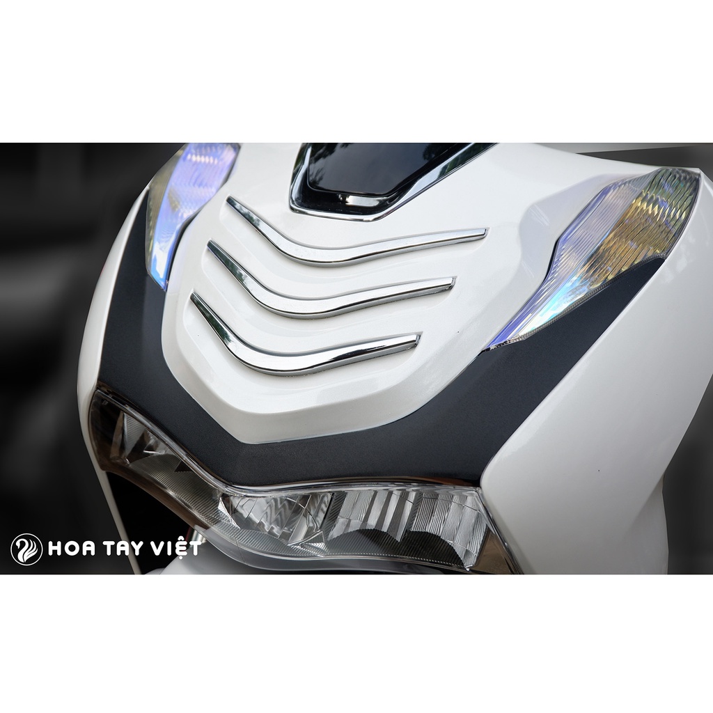 Decal HONDA SH đen nhám dán ốp mặt nạ HONDA SH