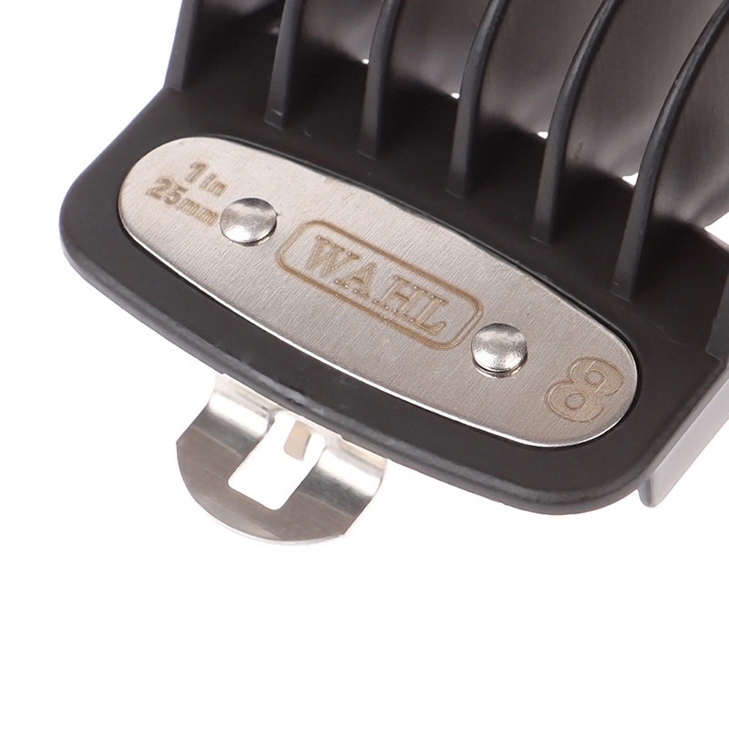 Bộ Cữ Gá Thép WAHL 8 Cái Chuyên Tông Đơ Barber Fade