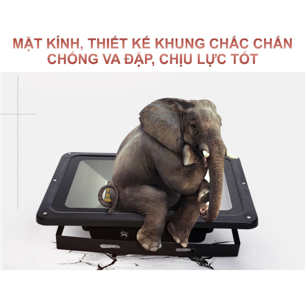 Đèn Pha Led Kenno 10W/20W/30W/50W 2 mắt