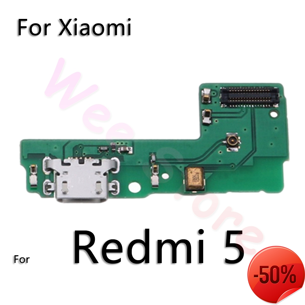 Cáp Sạc Cổng Usb Cho Xiaomi Redmi Note 5 5a 6 7 Plus Pro