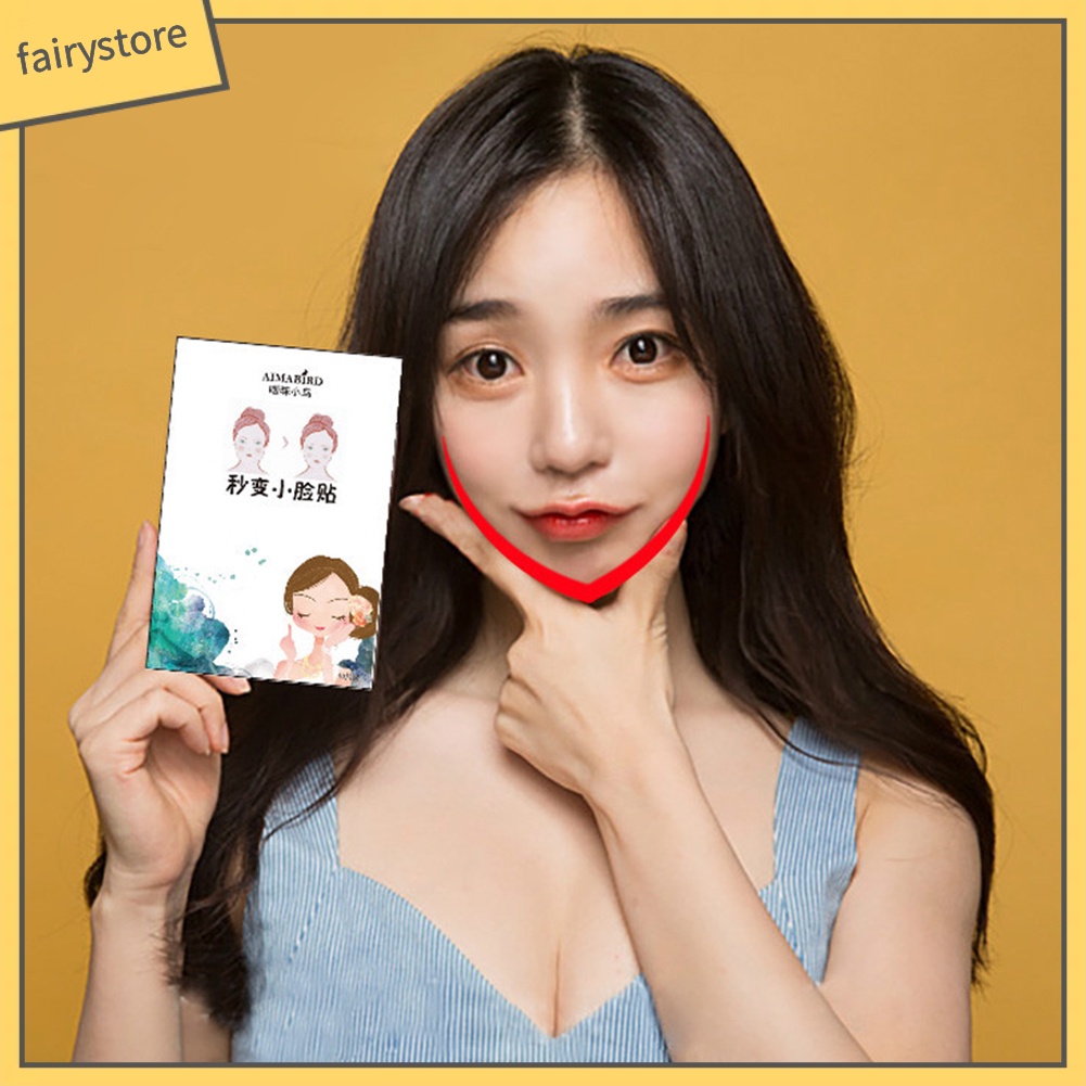 Bộ 10 miếng dán làm thon gọn cằm tiện lợi độc đáo