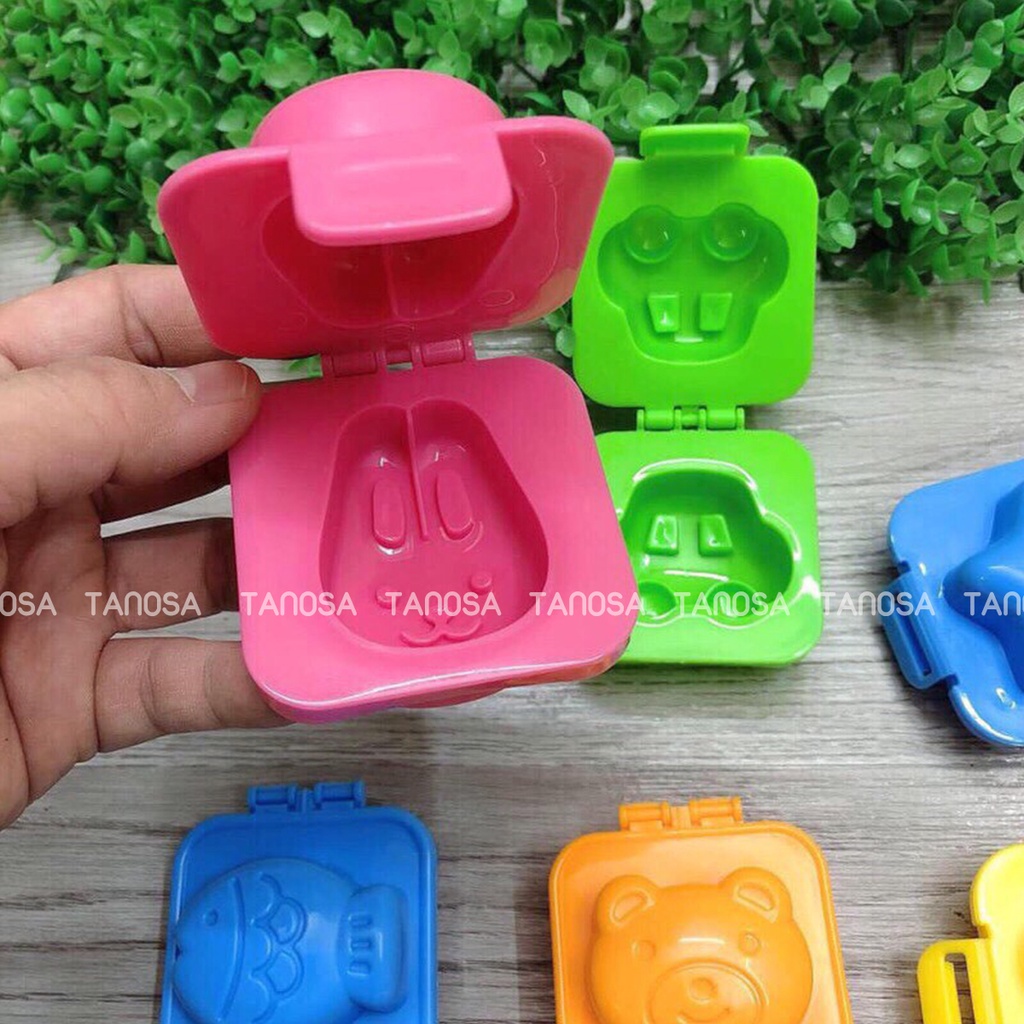 Khuôn ép cơm, ép trứng làm bánh nhiều hình dễ thương TANOSA KIDS