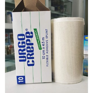 Băng dán y tế cuộn co giãn Urgocrepe 10 cm x 4.5 m