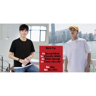 (Bão Bèo) ÁO Thun " TRƠN Không hình " Tay Lỡ Unisex Đen và Trắng Chất Đẹp Rẻ