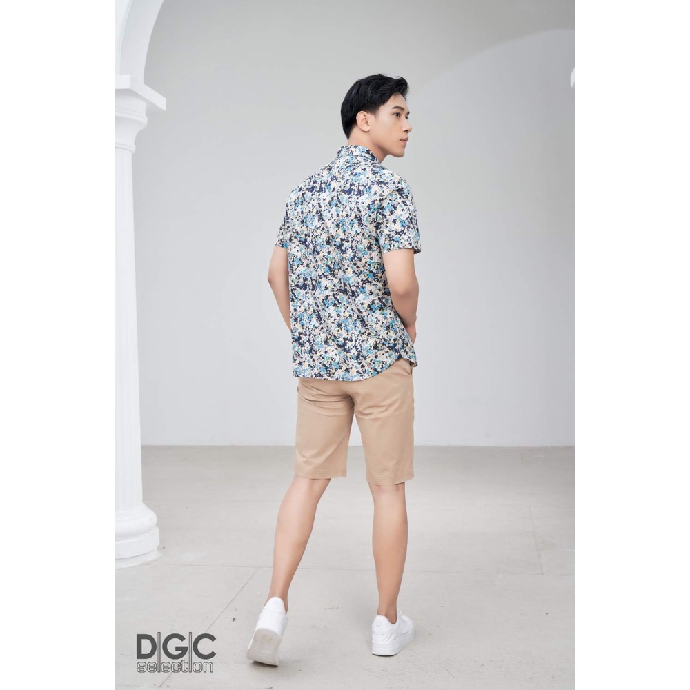 Áo sơ mi Nam ngắn tay Slim Fit DGCs - SASNCB21M-S