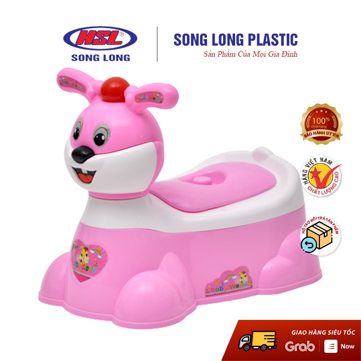 Bô trẻ em hình chú thỏ phát nhạc - 2309-Song Long Plastic
