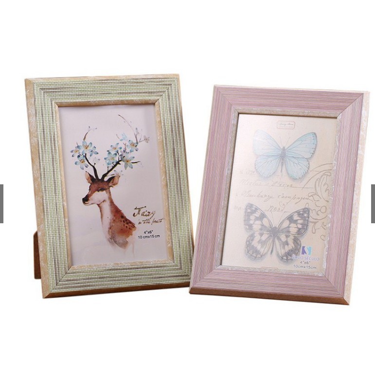 Khung ảnh nhựa phong cách cổ điển