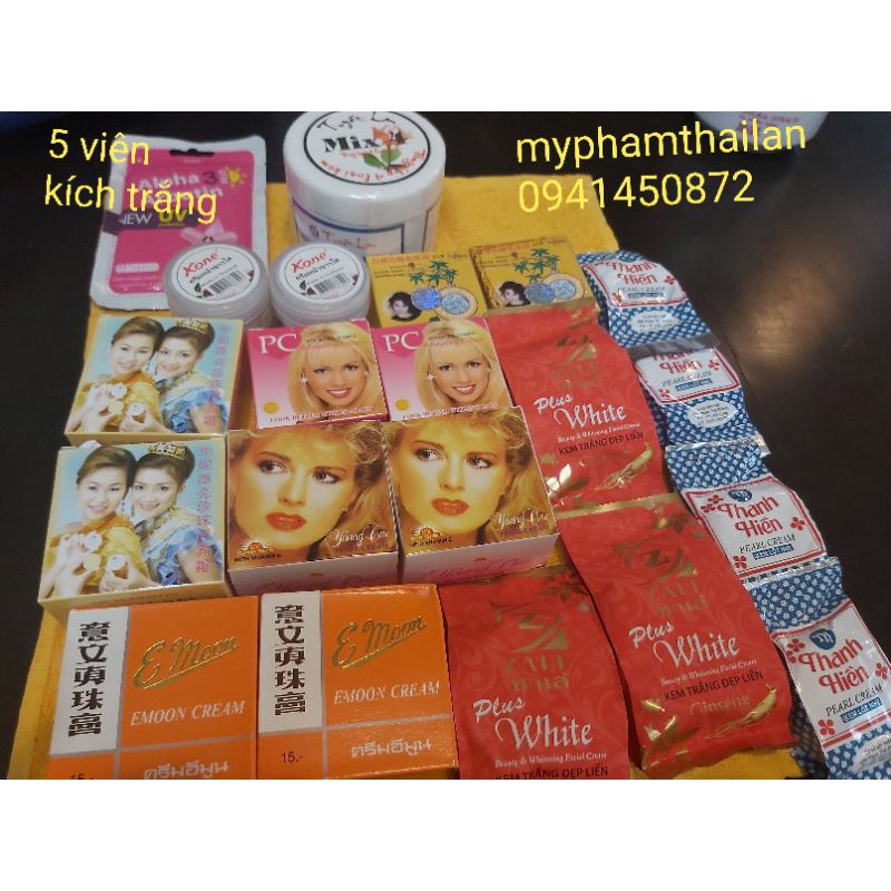 công thức trắng da chuẩn Spa hàng Thái