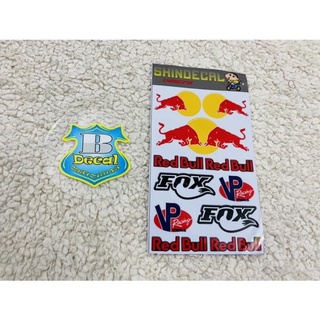 Tem logo sticker redbull dán trang trí xe máy