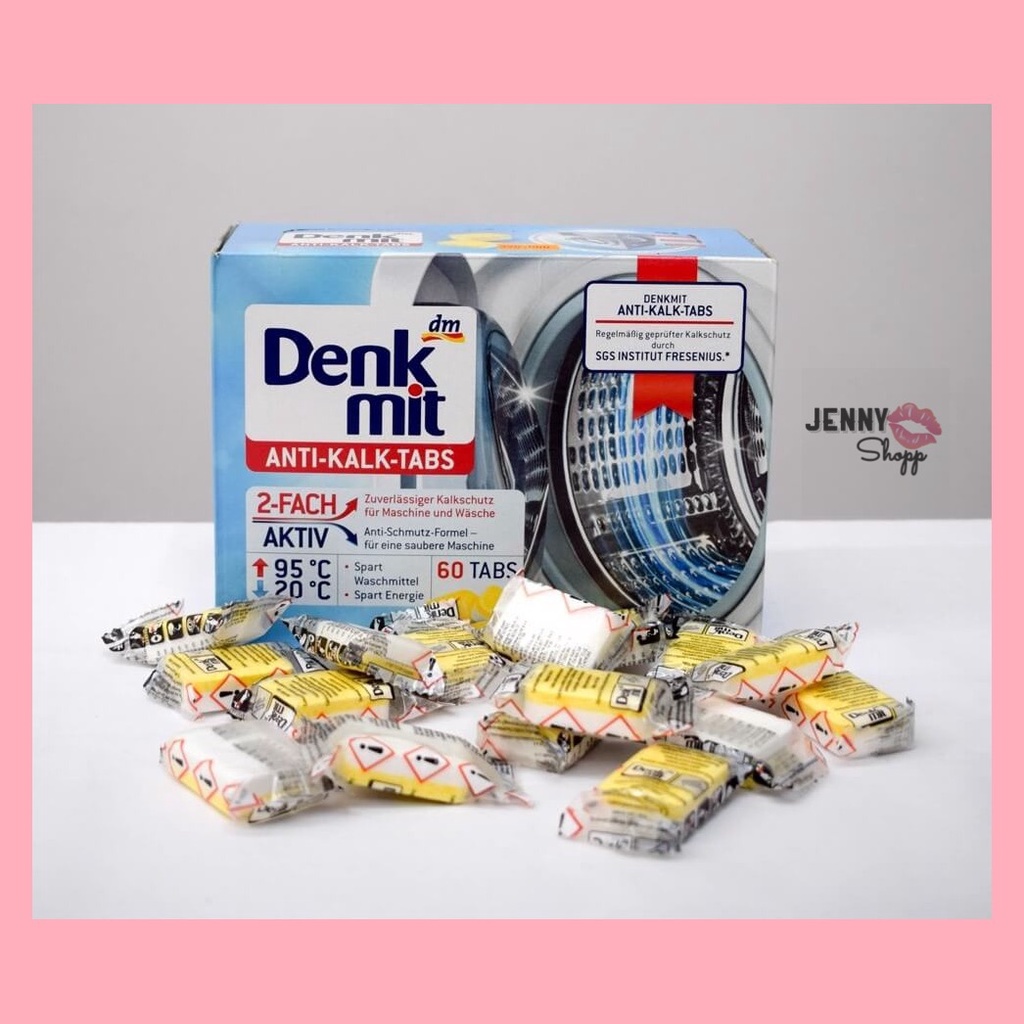 Viên Vệ Sinh Lồng Máy Giặt Denkmit