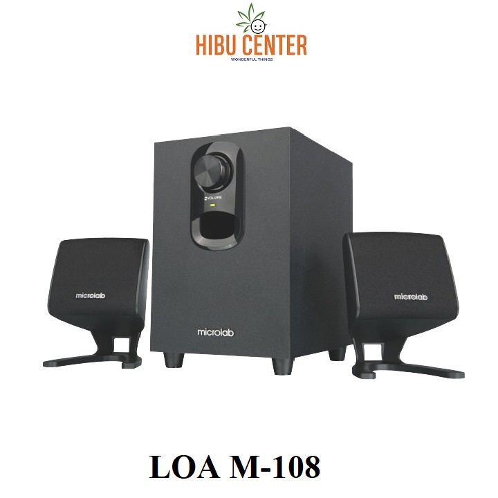 Loa Vi Tính Gía Rẻ MICROLAB M-108/2.1 Hàng Chính Hãng