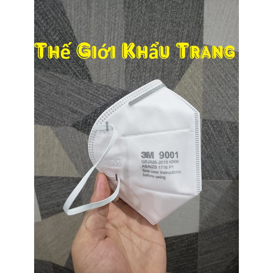 Khẩu trang 3M 9001, chống bụi mịn PM2.5, hàng chính hãng | BigBuy360 - bigbuy360.vn