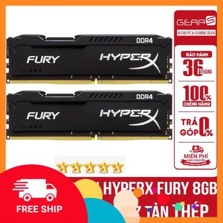 (A534) Ram Kingston HyperX Fury 8GB DDR4 Bus 2666Mhz tản thép (HX426C16FB2/8)