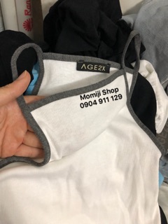 Áo croptop yếm 🍒 2 dây siêu xinh