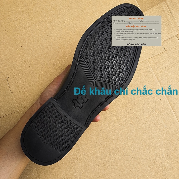 Giày Oxfords Buộc Dây Đế Khâu Mã CS089