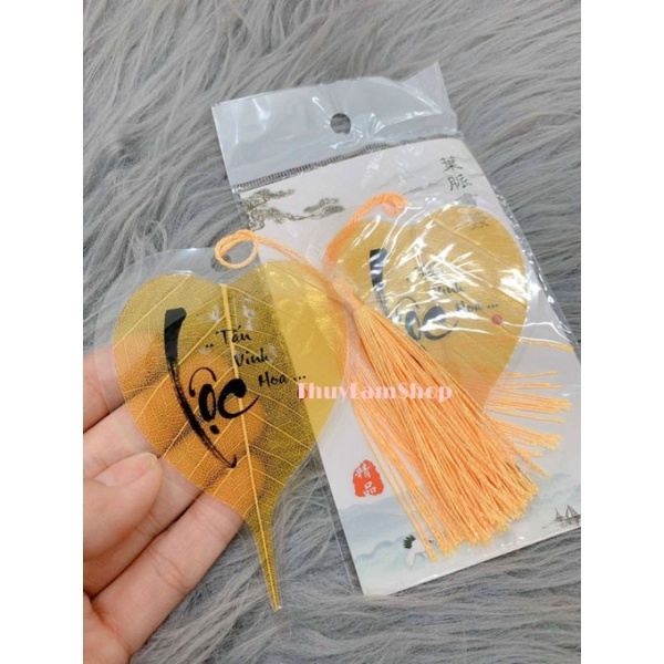 Lá bồ đề in hình thư pháp may mắn mang theo bên mình, ốp lưng điện thoại