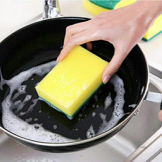 Combo 10 miếng xốp rửa chén đĩa nhà bếp