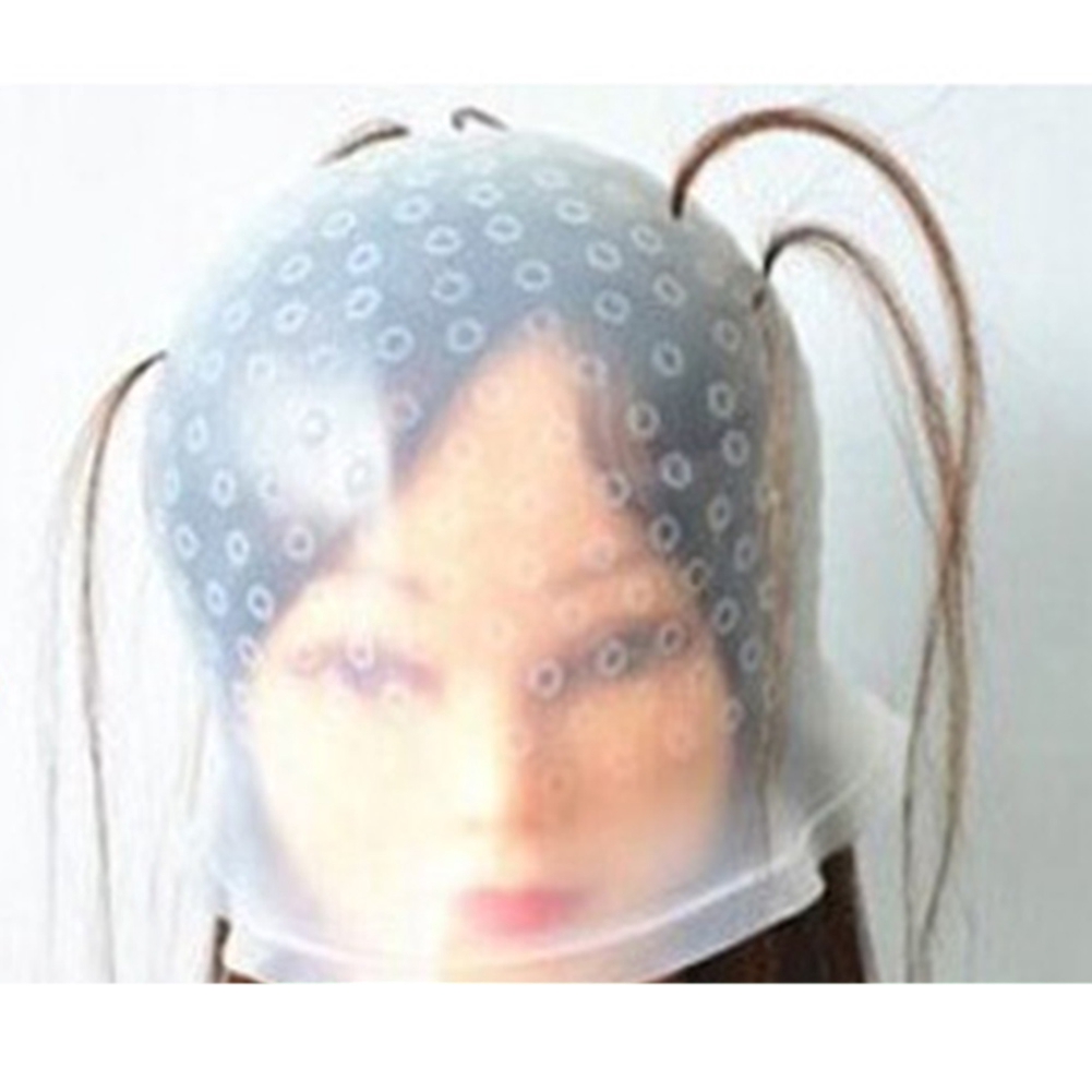 Mũ trùm đầu Silicone chuyên dụng nhuộm tóc Highlight cho salon | BigBuy360 - bigbuy360.vn