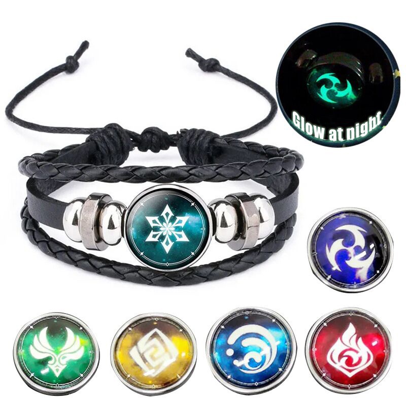 Vòng Đeo Tay Hóa Trang Có Thể Điều Chỉnh Đính Đá Nhân Tạo Màu Dạ Quang Thời Trang