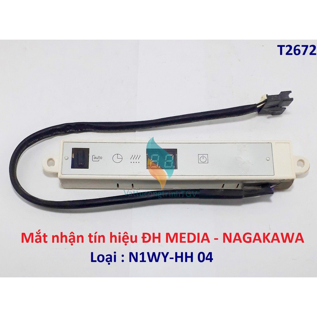 Mắt nhận tín hiệu điều hòa MEDIA - NAGAKAWA loại N1WY-HH 04 (tháo máy)