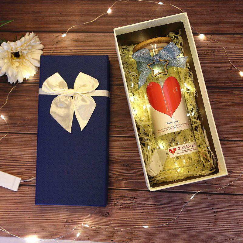 Lọ thủy tinh kèm sao