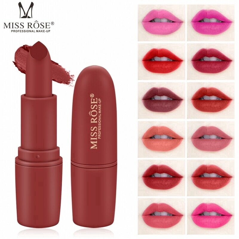 [Hàng mới về] Son sáp lì Miss Rose kháng nước lâu trôi tự nhiên | BigBuy360 - bigbuy360.vn