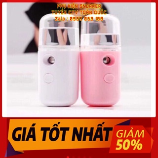 🌼🌼🌼 Máy xông mặt nano,máy xông hơi cầm tay kiể Hàn Quốc- kèm phụ kiện sạc, 🌼🌼🌼 Freeship, flashsale