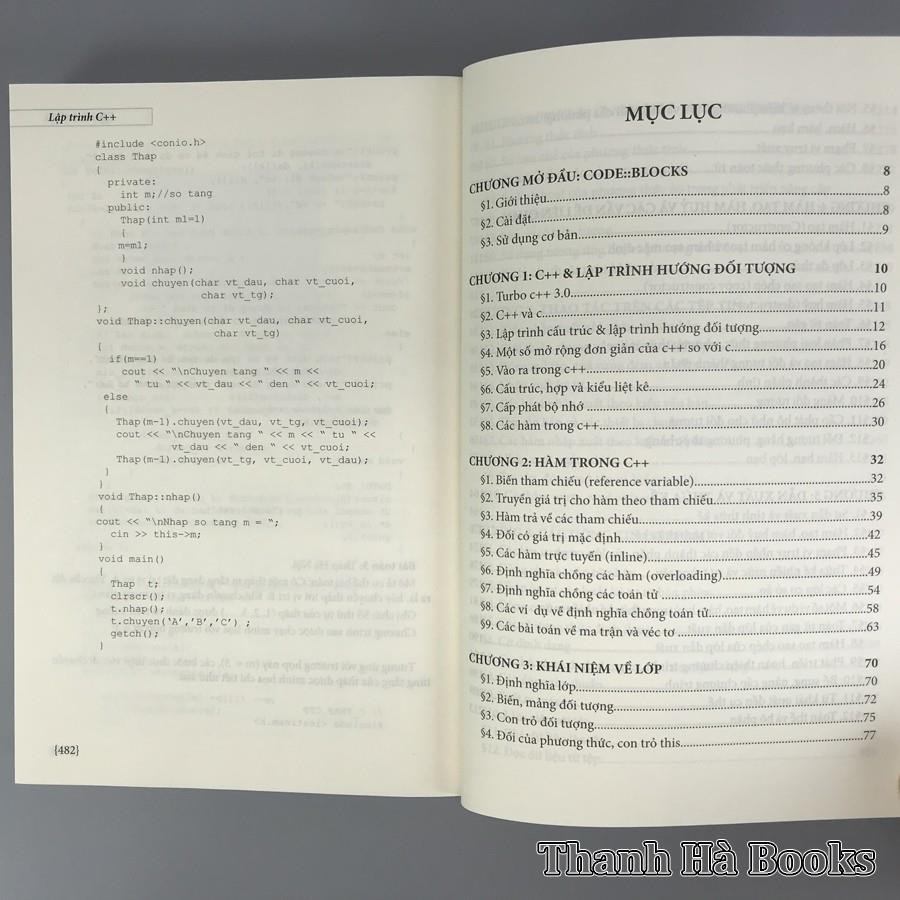 Sách - Giáo Trình C++ và lập trình hướng đối tượng