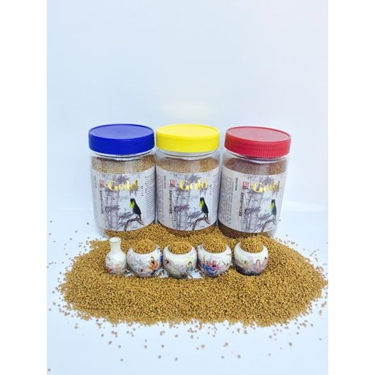 Cám chim vành khuyên Tú Gold Hộp Lắp đỏ - Hộp 250 gram