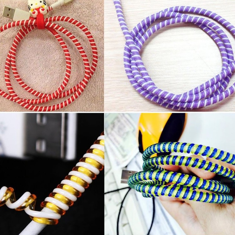 Combo 1 que chọc sim & 1 dây quấn tai nghe, cáp sạc chống đứt, chống rối