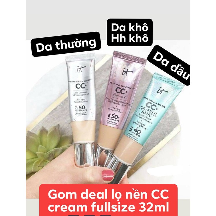 KEM NỀN CC CREAM ITCOSMETICS 32ML | BigBuy360 - bigbuy360.vn