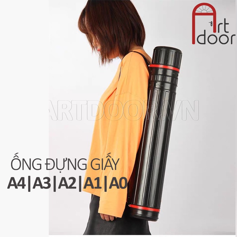 Artdoor ống đựng giấy vẽ a4 a3 a2 a1 a0 chống ướt - ảnh sản phẩm 3