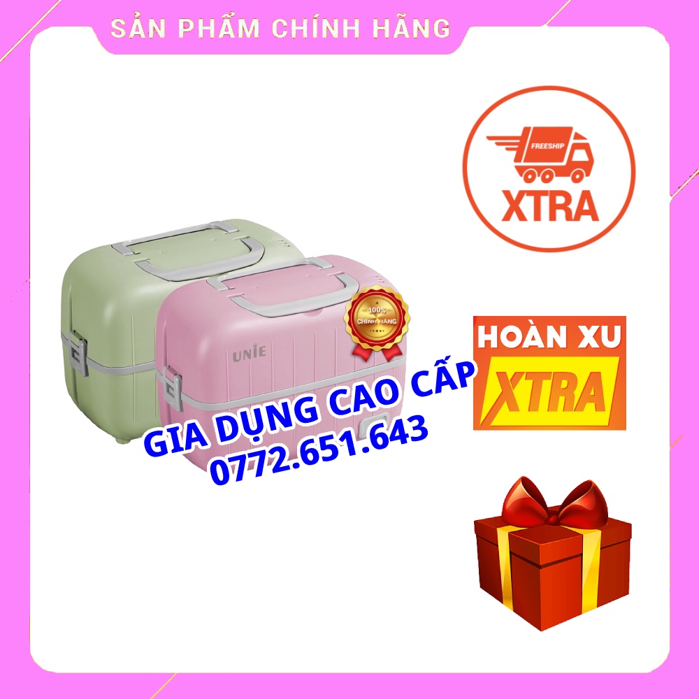 Hộp Cơm UNIE UV 300W , Hộp Cơm Văn Phòng Cắm Điện Đa Năng Chính Hãng
