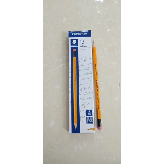 Bút chì Đức Staedtler 134 2B- 1 hộp 12 c
