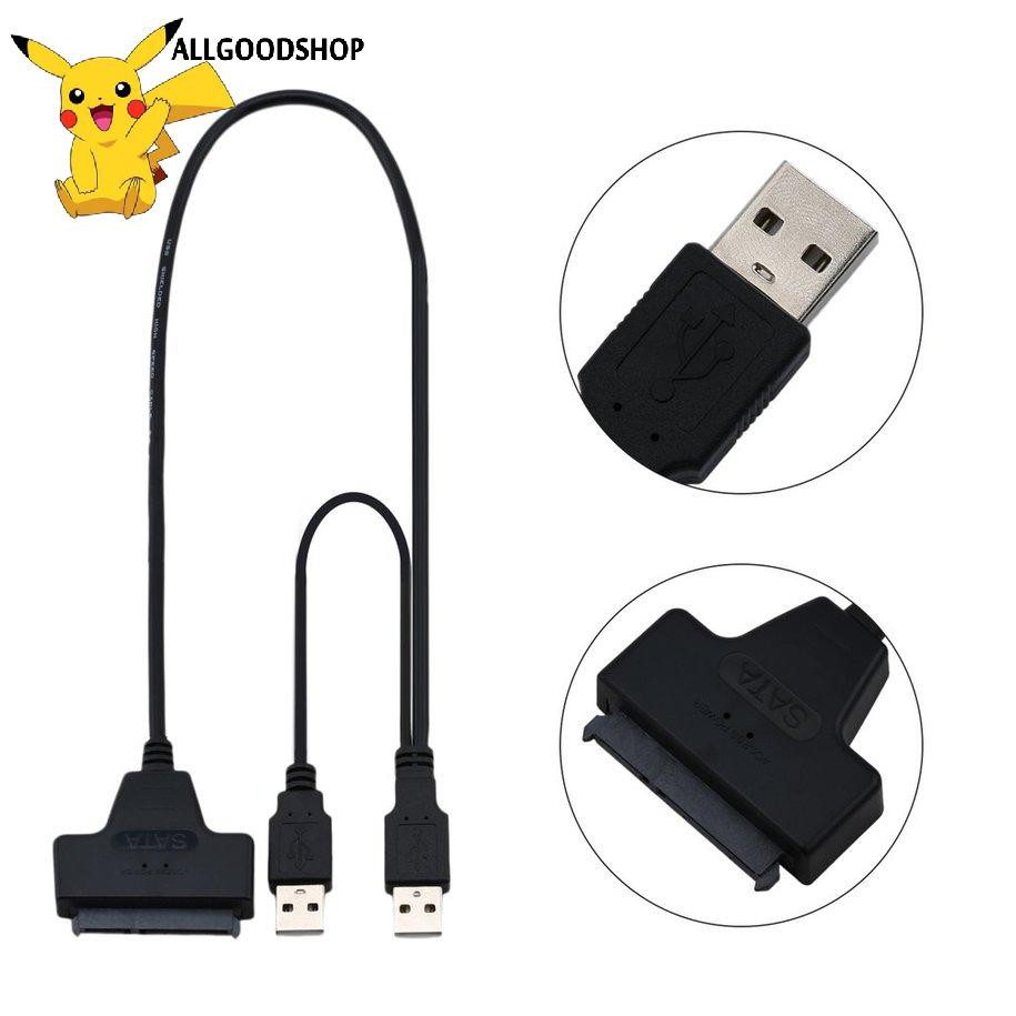 Dây cáp chuyển đổi USB 2.0 to 2.5inch 22Pin 7+15 ATA SATA 2.0 HDD/SSD chuyên dụng