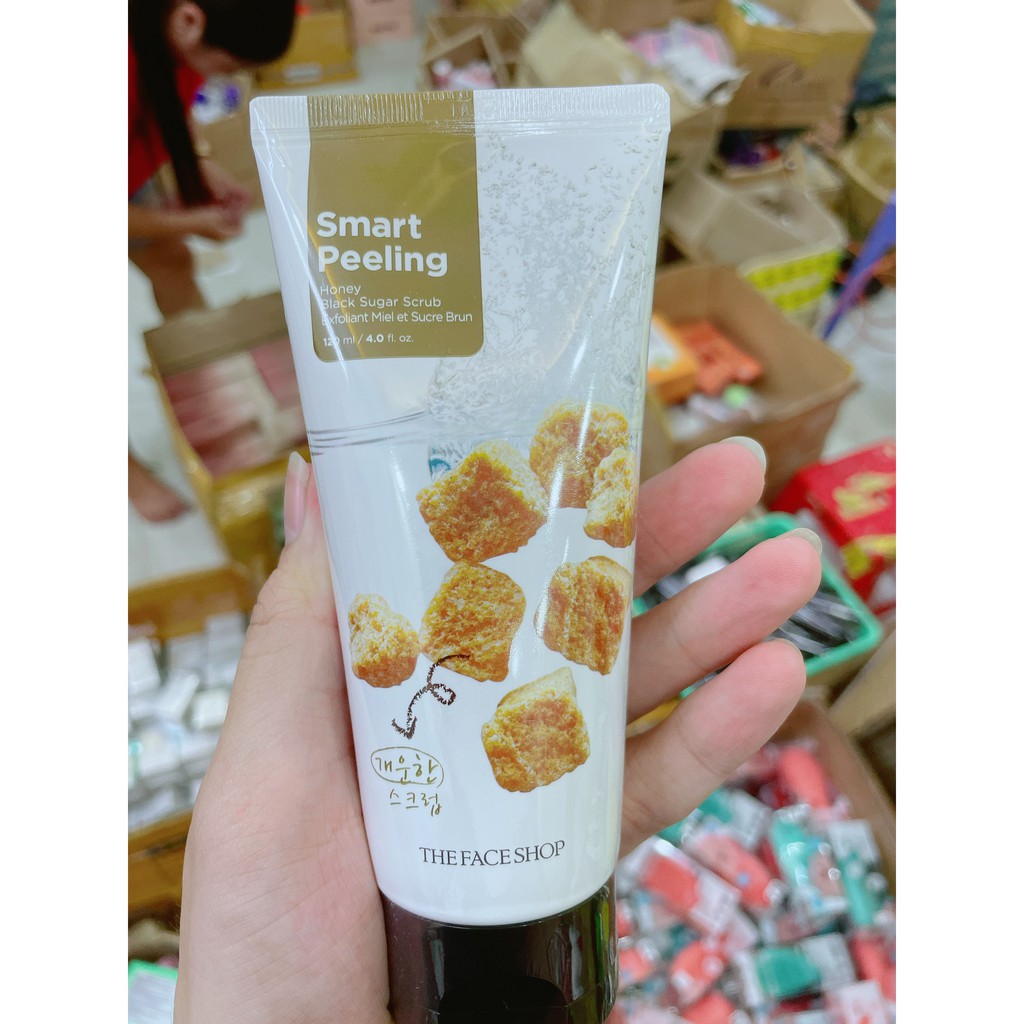 Tẩy Da Chết Đường Đen Smart Peeling Honey Black Sugar Scrub