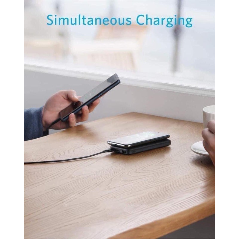 SẠC DỰ PHÒNG ANKER KHÔNG DÂY Powercore 10K Wireless