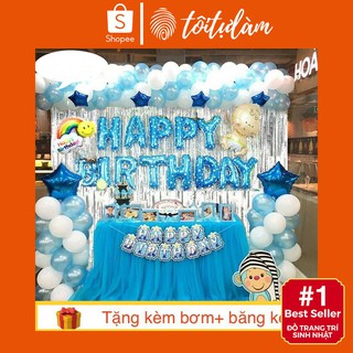 Combo trang trí sinh nhật tặng kèm đầy đủ phụ kiện - Tôi Tự Làm