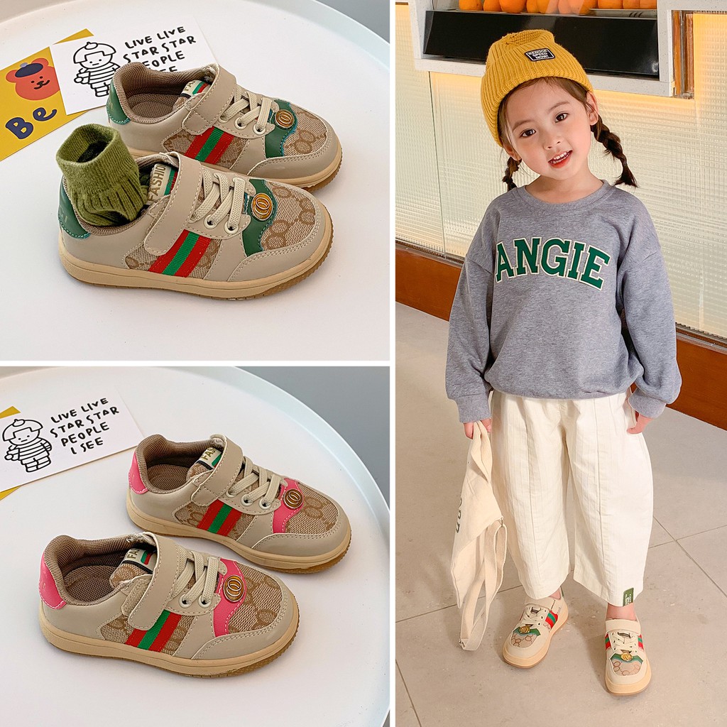 Giày thể thao phong cách Hàn Quốc năng động cho bé