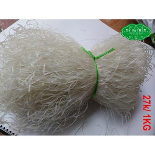 Mỳ Gạo sạch (bún khô) sợi dạng thanh mảnh 1KG