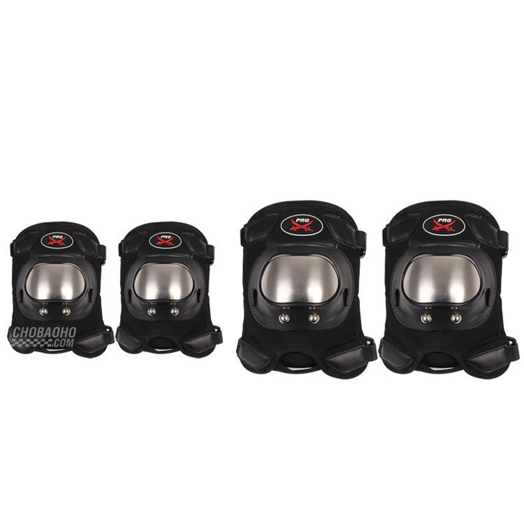 Bộ Giáp Inox Bảo Hộ Chân Tay Probiker