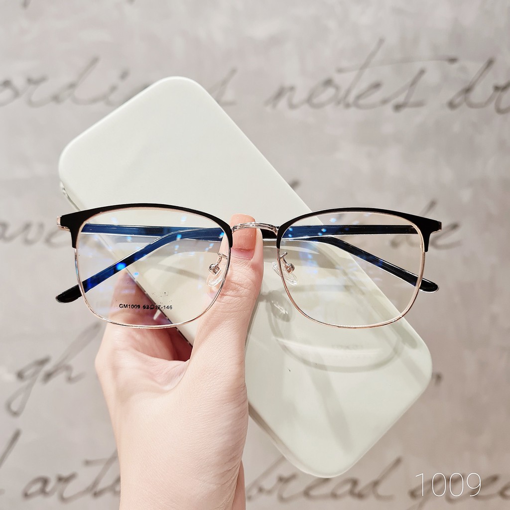 [Mã SKAMA07 giảm 8% đơn từ 250k] Gọng kính mắt kim loại tròn thời trang nhiều màu Lilyeyewear 1009 | BigBuy360 - bigbuy360.vn