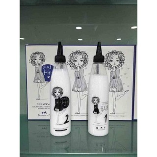 Cặp thuốc uốn lạnh Trendy Perm Water 300mlx2 - Uốn lạnh Quang