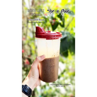 Bình đựng dầu tupperware
